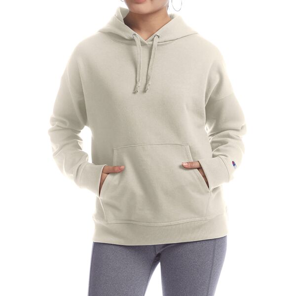 Ladies' PowerBlend Relaxed Hooded Sweatshirt Thumbnail