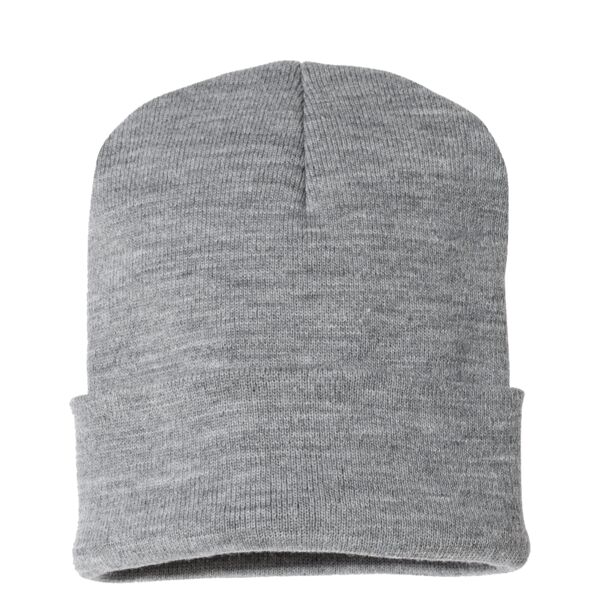 USA Made 12" Knit Cuff Beanie Thumbnail