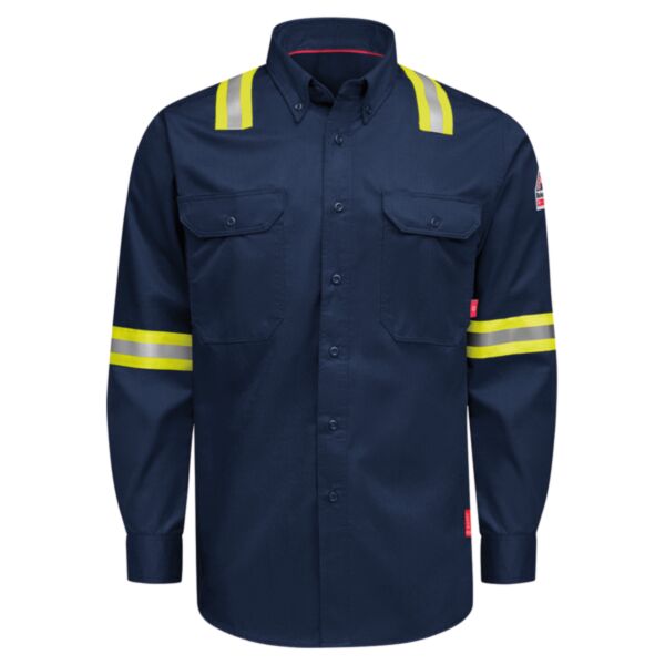 Men's Nomex® Comfort Enhanced-Vis Woven Long Sleeve Shirt Thumbnail