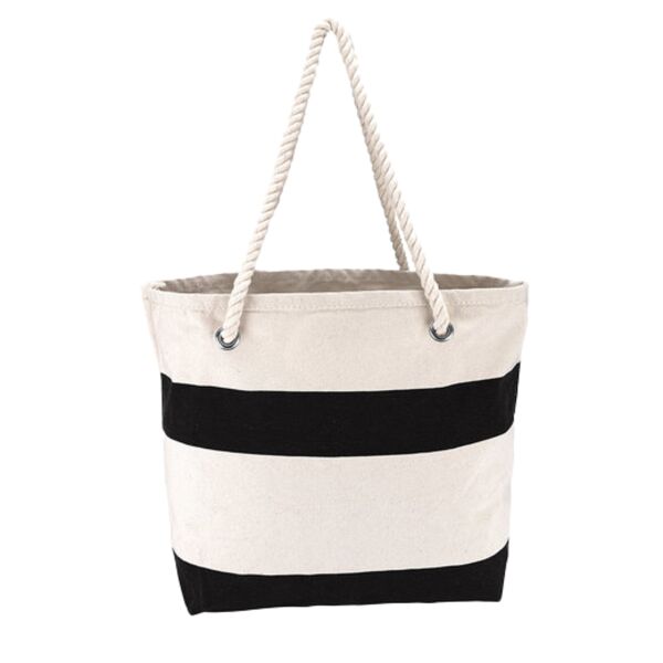 Cotton Resort Tote Bag with Rope Handle Thumbnail