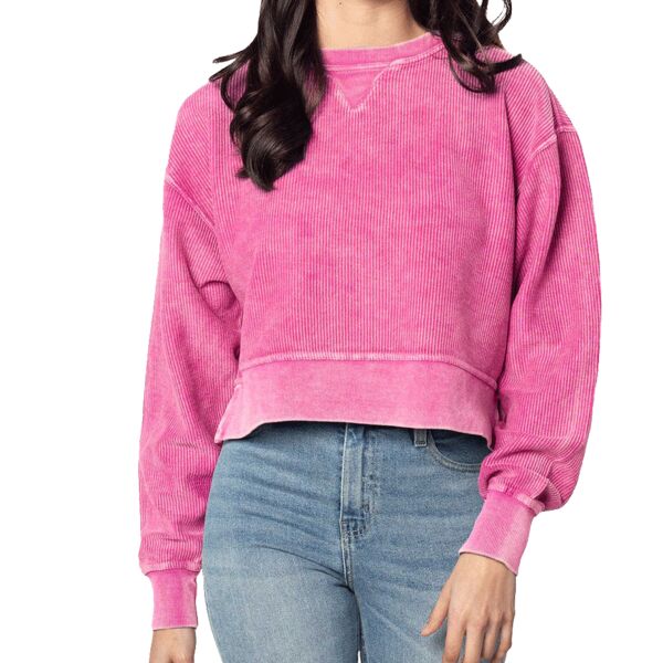 Ladies' Corded Boxy Pullover Thumbnail