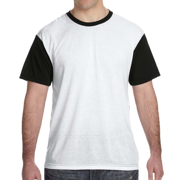 Men's Blackout Polyester Sublimation Tee Thumbnail