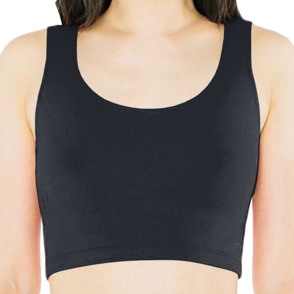 Ladies' Cotton Spandex Crop Tank Thumbnail