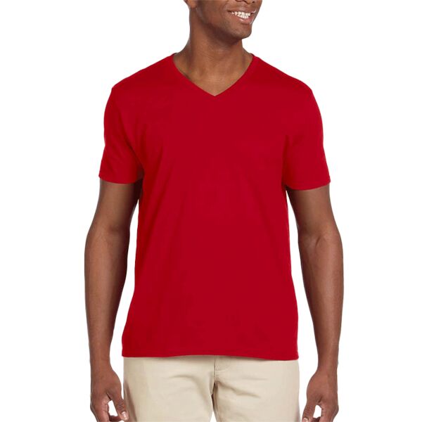 Softstyle® 4.5 oz. V-Neck T-Shirt Thumbnail