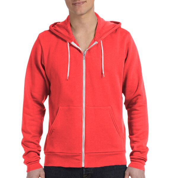 Unisex Poly-Cotton Fleece Full-Zip Hoodie Thumbnail