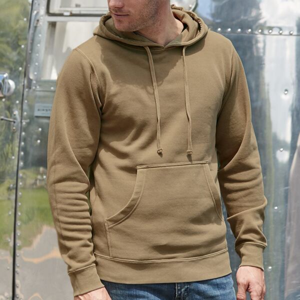 Midweight Pigment-Dyed Hooded Pullover Thumbnail
