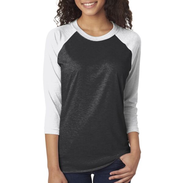 Unisex Triblend 3/4-Sleeve Raglan Thumbnail