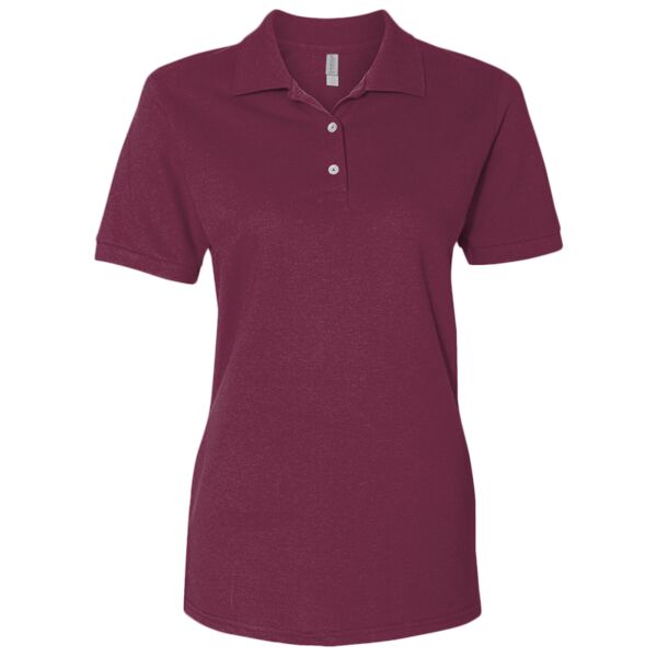 Ladies' 6.5 oz. Premium 100% Ringspun Cotton Piqué Polo Thumbnail