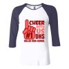 Ladies' Baby Rib Three-QuarterSleeve Contrast Raglan T-Shirt Thumbnail