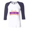 Ladies' Baby Rib Three-QuarterSleeve Contrast Raglan T-Shirt Thumbnail